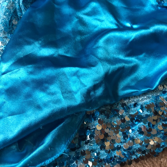 Sequin Prom Dress💙✨ - Picture 8 of 8
